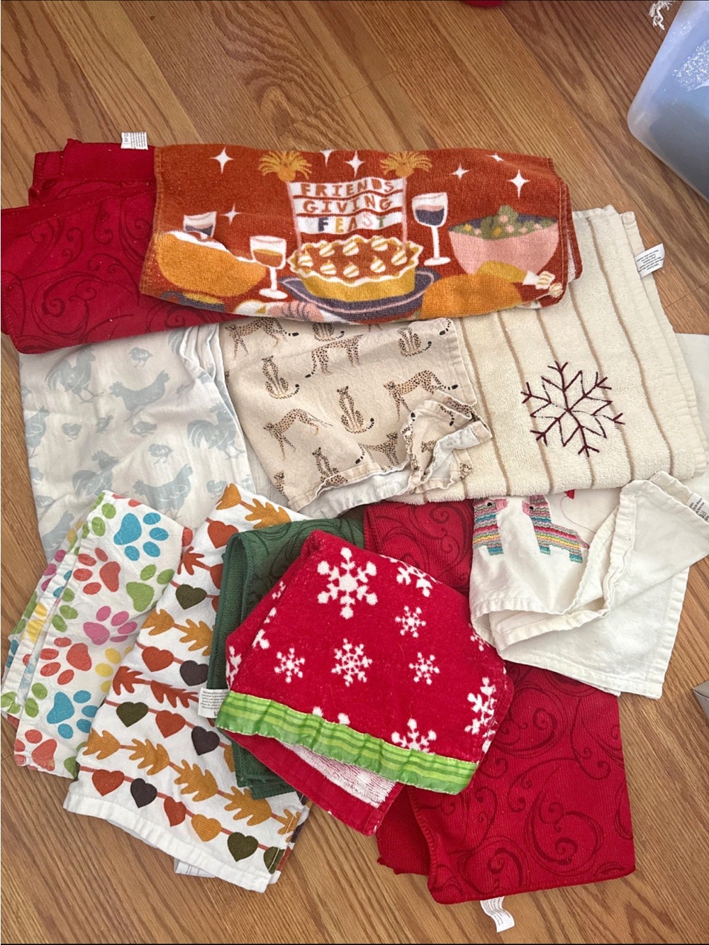 Lot of Kitchen Hand Towels